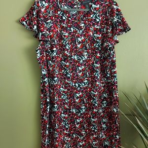 Tahari Shift Floral Dress